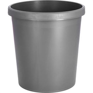 Papierkorb Helit H6405882, the green german, grau