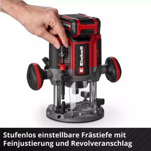 Produktbild für Oberfräse Einhell-Professional TP-RO 18/55 LiBL-Solo, Akku 18V