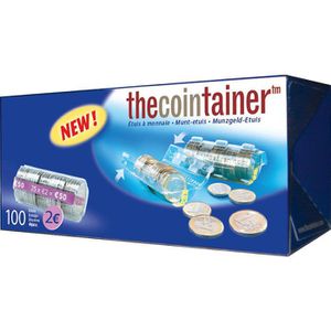 Münzhülsen effektivo 10339, für Rollgeld