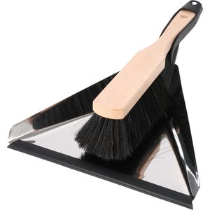 Kehrgarnitur BÜMAG Edelstahl, mit Kunststoffborsten