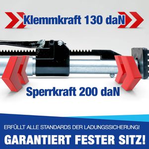 Produktbild für Rundsperrbalken NTG LS8596, Klemmbalken, Aluminium