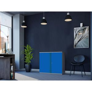 Produktbild für Aktenschrank Phoenix SCL0891GBK, aus Metall, zerlegt