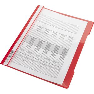 Produktbild für Schnellhefter Durable 2570-03, A4 Überbreite, rot
