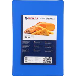 Produktbild für Schneidebrett Hendi 825532 HACCP aus Kunststoff