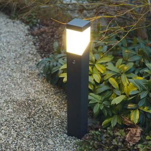 Produktbild für Wegeleuchte Heitronic Madeleine, Aluminium, grau