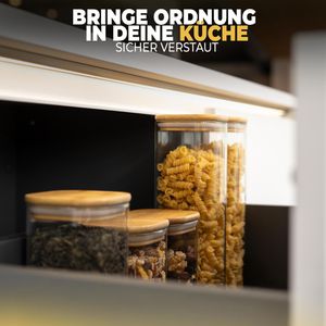 Produktbild für Vorratsglas Clidor mit Bambusdeckel