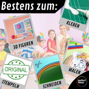 Produktbild für Moosgummi perfect-ideaz 731762, A4