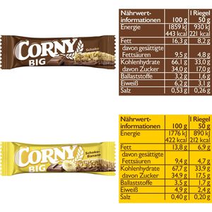 Produktbild für Müsliriegel Corny Bestseller-Box