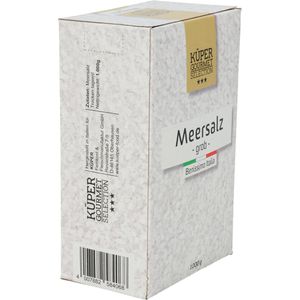 Produktbild für Salz Küper Selection grobes Meersalz, in der Schachtel