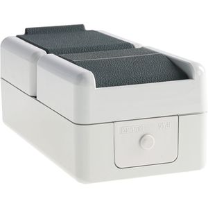 Produktbild für Steckdose Jung 876 W, WG 800, IP44, Aufputz