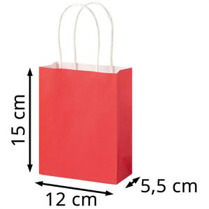 Produktbild für Papiertüten Folia Classic S, 21259, bunt