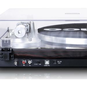 Produktbild für Plattenspieler Lenco LBT-188 walnuss mit Bluetooth