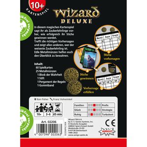 Produktbild für Kartenspiel Amigo 02206, Wizard Deluxe