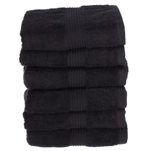 Handtuch Julie-Julsen schwarz, 50 x 100 cm