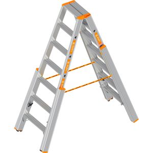 Produktbild für Stehleiter Layher Topic 1062, beidseitig begehbar
