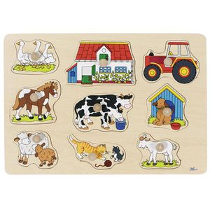 Motorikspielzeug Goki 57908, Bauernhof I