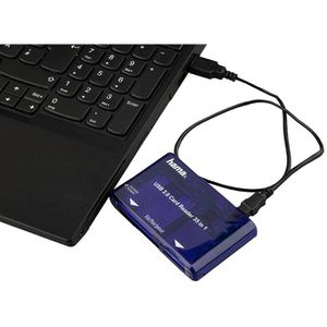 Produktbild für Kartenleser Hama Multislot 55348, 4 in 1, USB 2.0