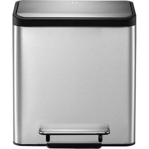 Produktbild für Mülleimer EKO EcoCasa, VB 912831, matt silber
