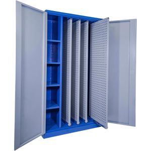 Produktbild für Werkzeugschrank Güde VAS T02 40716, aus Metall, blau / grau