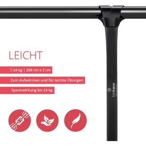 Produktbild für Fitnessband bemaxx Pull-Up, leicht, 1 m x 2,2 cm