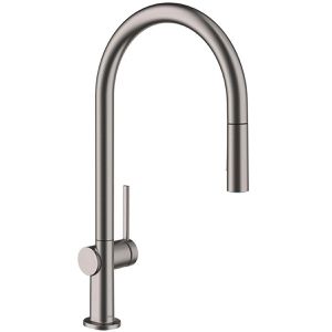 Produktbild für Küchenarmatur hansgrohe Talis M54, brushed black chrome