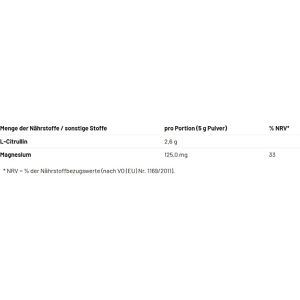 Produktbild für Citrullin Mammut Aminosäure, Getränkepulver