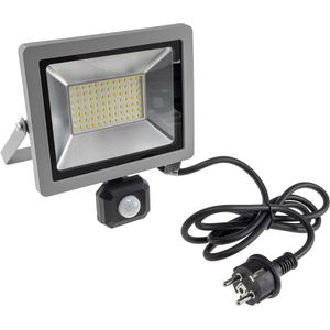 LED-Außenstrahler ChiliTec CTF-SLT50 PIR, IP44 wasserfest