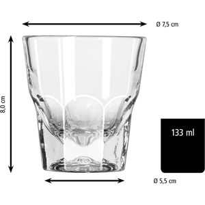 Produktbild für Whiskygläser Libbey Rocks Gibraltar