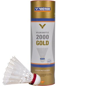Badminton-Bälle VICTOR Nylon Shuttle 2000 Gold