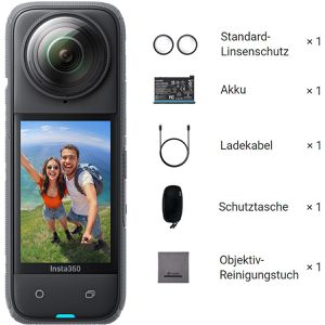 Produktbild für Action-Cam Insta360 X4, wasserdicht bis 10m