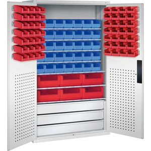 Magazinschrank CP-Möbel Serie 13, grau