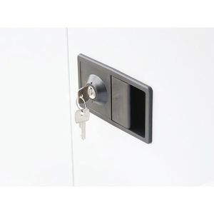 Produktbild für Werkzeugschrank Bisley HC782S4G, aus Metall, lichtgrau