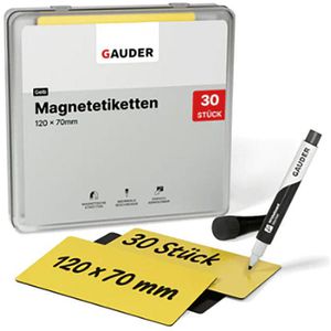 Magnetschilder Gauder ME-120x70, gelb