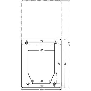 Produktbild für CEE-Wandstecker as-Schwabe 61480, 3-polig