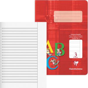 Produktbild für Schulheft Clairefontaine 331553C, Premium, für 3. Klasse, A5