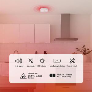 Produktbild für Hitzemelder LogiLink SC0232