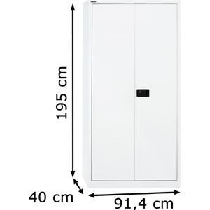 Produktbild für Aktenschrank Bisley E782A04, aus Metall