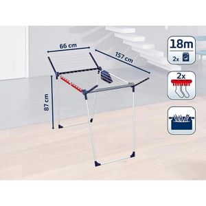 Produktbild für Wäscheständer Leifheit Pegasus 180 Solid Plus, 81510