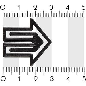 Produktbild für Büroklammern Laurel 1427-95, Pfeilklips, 30mm
