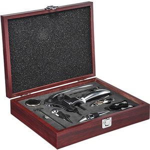 Geschenkset Böttcher-AG Weinzubehör in Holzbox