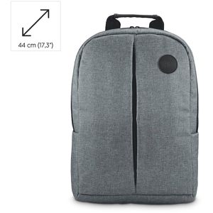 Produktbild für Laptop-Rucksack Hama Genua, 231021, grau