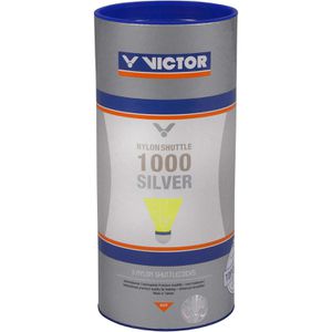 Produktbild für Badminton-Bälle VICTOR Nylon Shuttle 1000 Silver