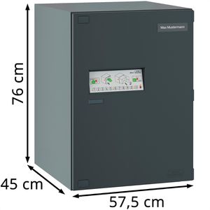 Produktbild für Paketbriefkasten Burg-Wächter eBoxx EASY+GV 645ANT