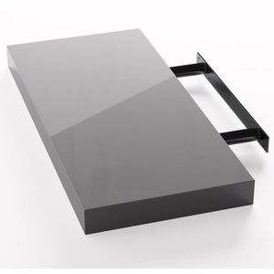 Produktbild für Wandregal CASARIA 107738, grau