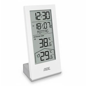 Produktbild für Thermo-Hygrometer ADE WS2324-1, digital, weiß