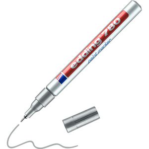Lackmarker Edding 780, wasserfest & permanent, silber