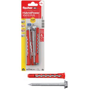Produktbild für Schrauben-Dübel-Set Fischer 580835, HybridPower