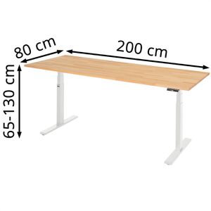 Produktbild für Schreibtisch Rau adlatus 100, buche / lichtgrau