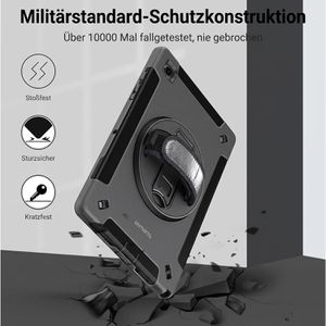 Produktbild für Tablet-Hülle 4smarts Rugged Case Grip, schwarz