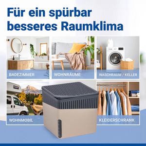 Produktbild für Luftentfeuchter Wenko Cube 50232100, Granulat